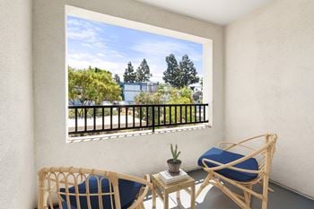 Personal patio or balcony to relax and unwind
