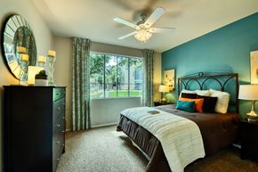 Chandler apartment for rent - Bedroom With Expansive Windows at Stonebridge Ranch Apartments, Chandler, Arizona
