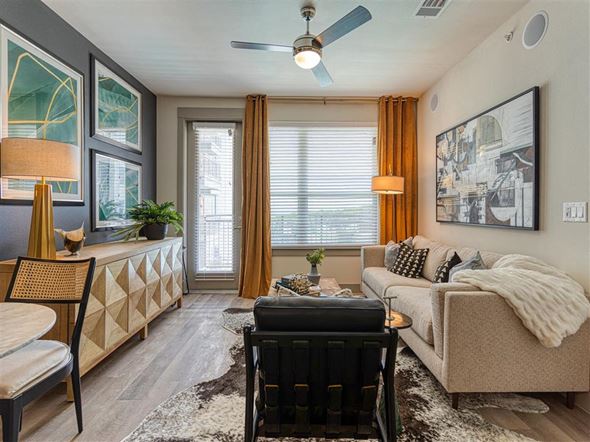 Austin apartment for rent - Living Room