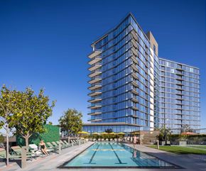 Santa Clara apartment for rent - Exterior building and pool