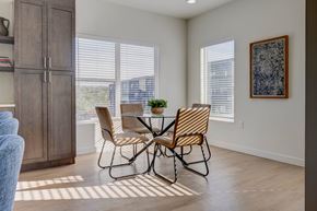 Draper apartment for rent - A dining room with a table and chairs.