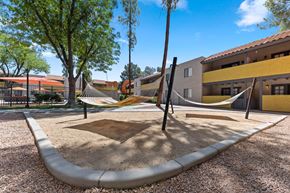 Tempe apartment for rent - Hammock park located next to the pool area at the best apartments in Tempe, AZ.