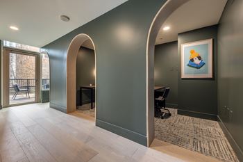 Co-working and remote work spaces