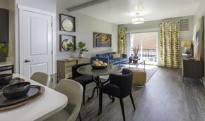 Salt Lake City apartment for rent - Furnished Living Room at 644 City Station, Salt Lake City