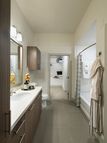 Custom designed walk-in closets with space saving options
