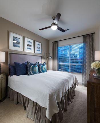 Ample bedrooms that accommodate king-size beds