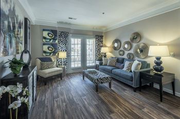 Furnished living room
