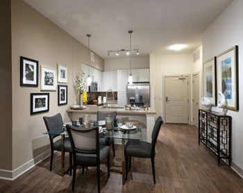 Frameless custom self-closing cabinetry, spacious kitchen islands and pantries*
