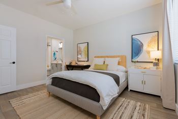 One, two, and three bedroom floor plans