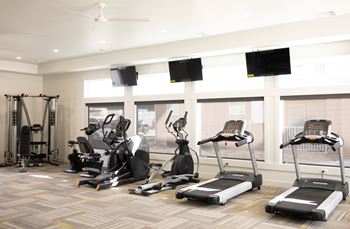 Fitness center with top-tier equipment