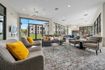 Phoenix apartment for rent - a living room with couches and chairs and a table