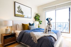 San Francisco apartment for rent - Bedroom at Nob Hill Tower Apartments, San Francisco, CA