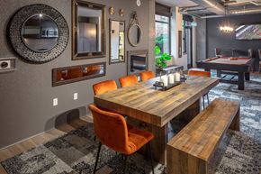Portland apartment for rent - Clubhouse Dining Area at The Wyatt, Portland, Oregon