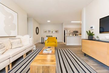 Glendale apartment for rent - a living room with a couch and a television