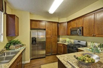 Wooden cabinets
