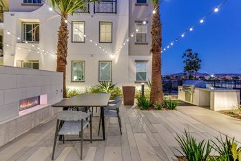 Exclusive courtyard