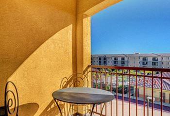 Balcony with a view