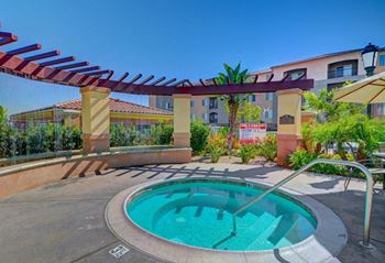Sparkling swimming pool