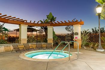 Relaxing swimming pool