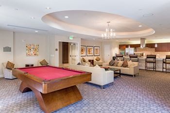Billiards room