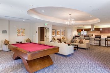 Billiards room