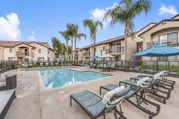 Poolside sundeck