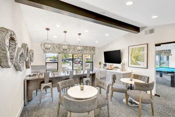 Modern resident lounge