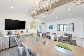 Modern resident lounge