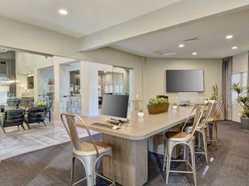Resident conference room and cyber cafe