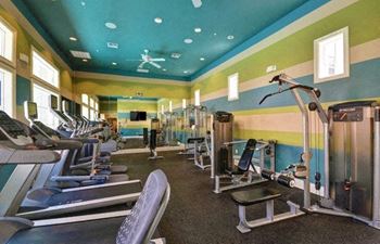 High-tech fitness center 
