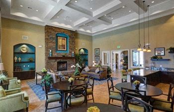 Stylish clubhouse