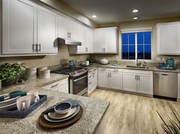 Spacious kitchen