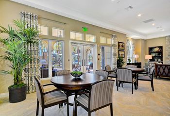 Stylish clubhouse