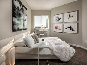 San Diego apartment for rent - Model Bedroom at AV8 Apartments in San Diego, CA