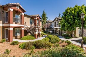 San Diego apartment for rent - Courtyard With Green Spaceat The Landing at Ocean View Hills Apartments
