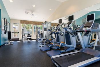 Fully equipped fitness center