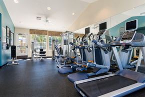 San Diego apartment for rent - Fitness center at The Landing at Ocean View Hills Apartments