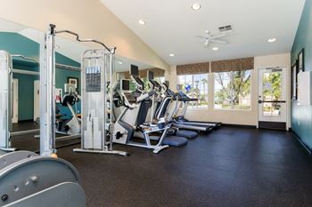 High-tech fitness center
