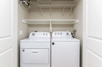 Washer and dryer