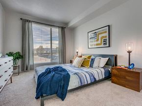 Salt Lake City apartment for rent - Model apartment home bedroom