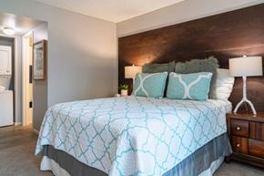 Mesa apartment for rent - Bedroom with a Bed at Westmount at Urban Trails Apartments, Mesa, 85202