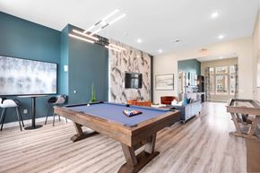 Prosper apartment for rent - our apartments have a game room with a pool table and flat screen tv