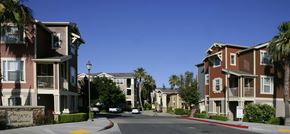 Vacaville apartment for rent - a row of town houses on the side of a street