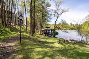 Atlanta apartment for rent - a gazebo on the shore of a lake