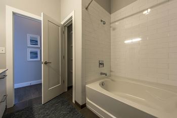 Tile floor and shower