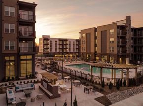 Durham apartment for rent - Classic Pool view at Alta Davis, Durham