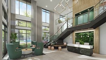 Modern clubhouse