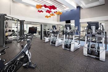 Equipped gym