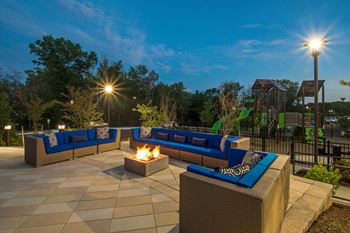 Firepit with seating