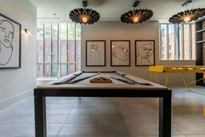 Chicago apartment for rent - imprint pool table